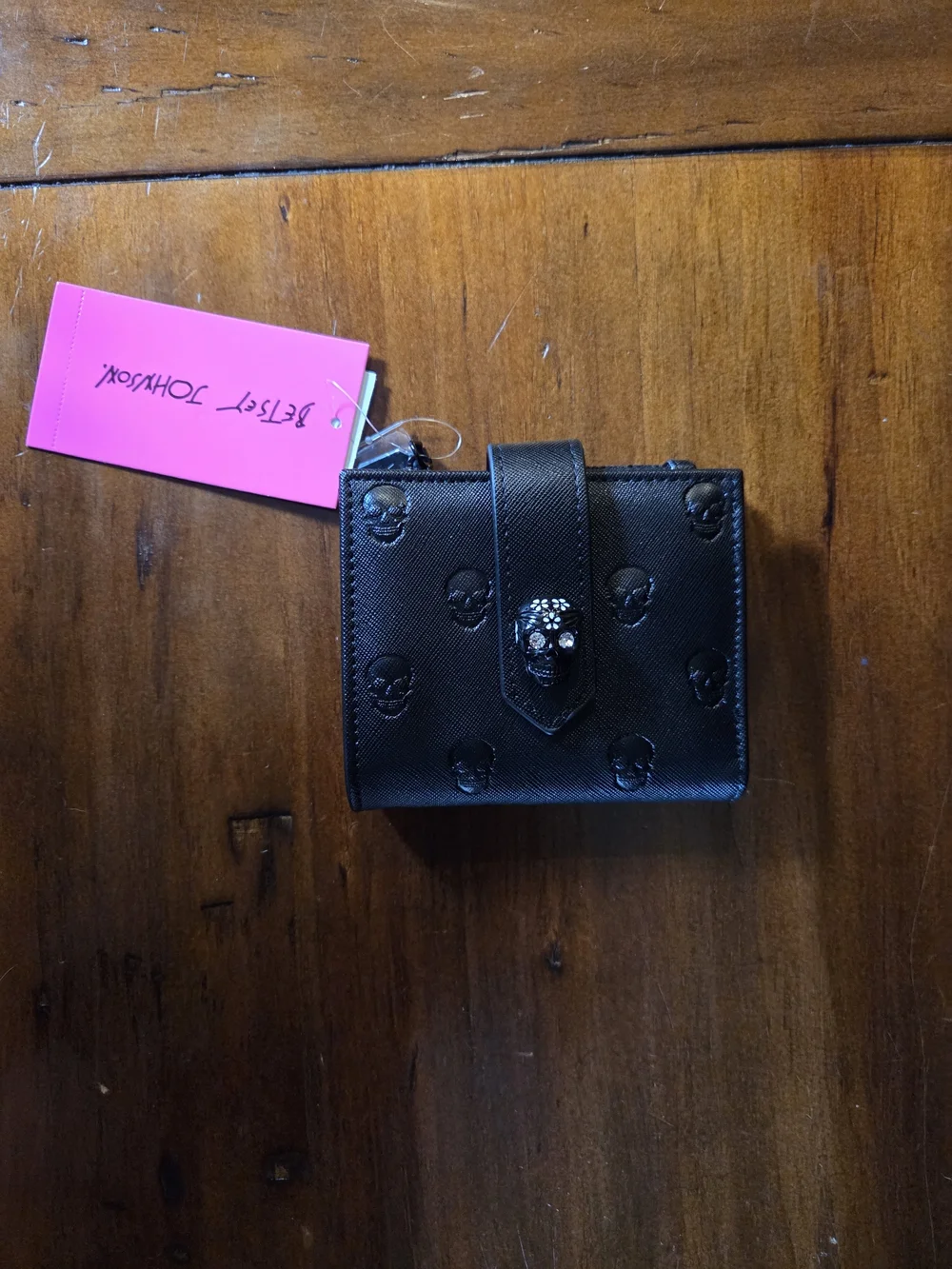 Betsy Johnson Skullicious Bifold Wallet